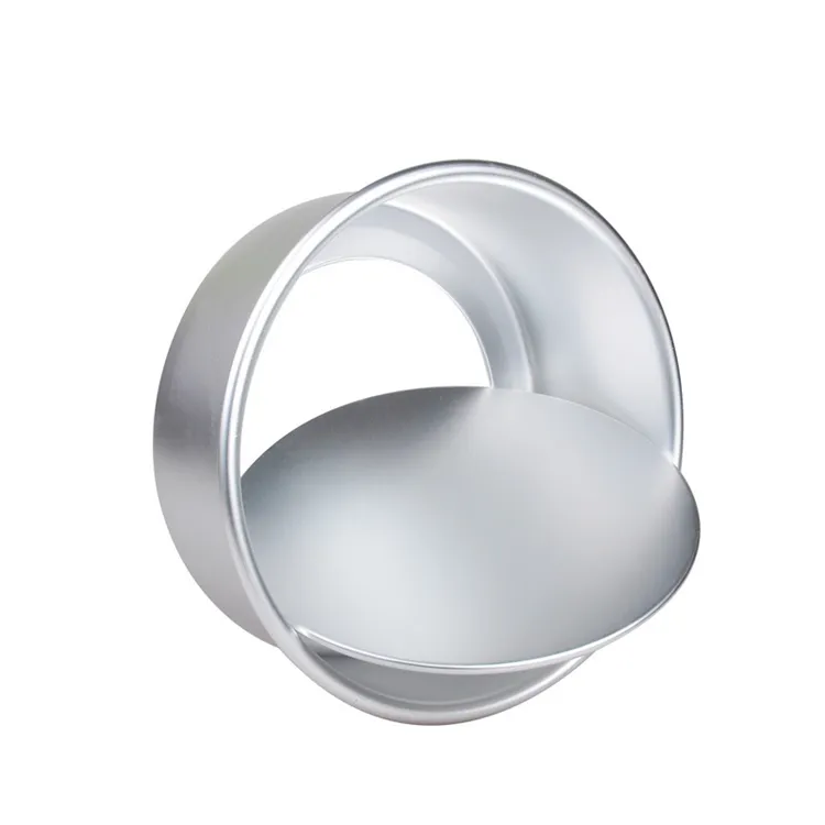 2/4/5/6/8/9/10/12/14/18Inch Aluminium Anti-Aanbak Ronde Chiffon Cakevorm Bakvorm Verwijderbare Bodem Diy Bakgereedschap