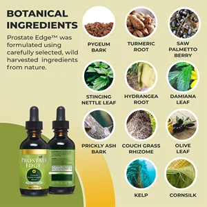 Prostate Edge Prostate Support Drops For Men With Saw Palmetto Extract Stinging Nettle Root Bladder Empty Prostate Liquid Drops