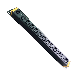 ตู้ตัด16A <span class=keywords><strong>32A</strong></span> PDU ทนทานมีซ็อกเก็ตอินเทอร์อินพุต C20 2U 1.5U 1U C13 12ช่อง - Product Image 1