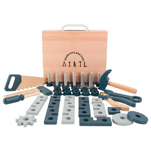 Simulation pour enfants réparation boîte à outils jouet 3 écrou démontage et assemblage combinaison ensemble blocs de construction garçon éducation Puzzle - Product Image 5