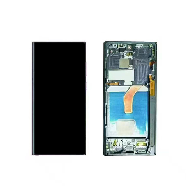 OLED LCD Display Assembly for Samsung galaxy S21 FE 5G G990B G990U G990W LCD Touch Screen With Frame