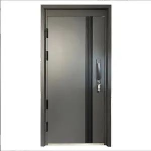 Hochwertige Sicherheits-Stahltür für starkes Zimmer Eisentür moderne Luxus-Eingangstür Sicherheitstüren aus Stahl Wohnbereich