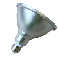 Ampoule LED PAR38 RGB 40W E27 AC à CRI élevé >80, boîtier en aluminium IP65, télécommande, dimmable, pour Noël, jardin, extérieur, paysage