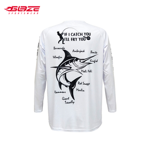 Wholesale Long Sleeve <strong>Plain</strong> White Sublimation <strong>Fishing</strong> <strong>Shirts</strong> Uv protection <strong>Fishing</strong> <strong>Shirt</strong> - Product Image 2