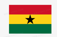Drapeau national d'extérieur très vendu pour le Mali, la Guinée-Bissau, le Ghana, la Côte d'Ivoire, le Libéria et le Mali