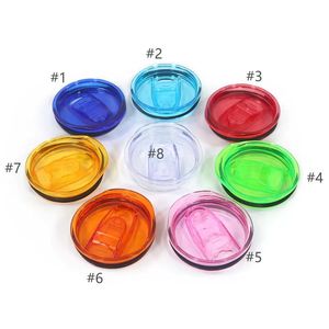 Nuevas <span class=keywords><strong>Tapas</strong></span> de Plástico a Prueba de Fugas de Colores para Vasos de 20oz y Latas de Cerveza de 25oz, Venta al Por Mayor - Product Image 1