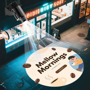 عرض الإعلانات في الأماكن المغلقة W LED Gobo عرض شعار Gobo عرض حركة دوارة - Product Image 1