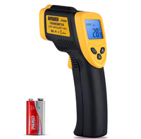 Termometer Inframerah Laser Digital IR untuk Memasak, Permen, Makanan, Oven Pizza, Aksesoris Panggangan