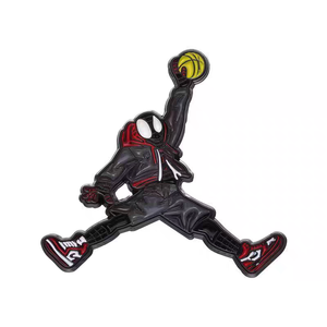 Broche de Personaje de Dibujos Animados de Mortal Kombat, Estilo Personalizado, Esmalte Negro Niquelado para Solapa, Pin de Baloncesto, Estilo Japonés - Product Image 5