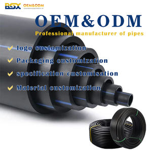 2025 OEM PE ống các nhà sản xuất polyethylene tùy chỉnh kích thước Dày màu đen giá bao bì Ống cuộn mưa ống nước ống nhựa - Product Image 3