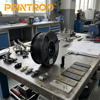 Filament d'impression 3D PRINTROO 1,75 mm 1 kg ASA CF résistant aux UV et aux intempéries, filament d'impression 3D personnalisé 2,85 mm pour pièces extérieures