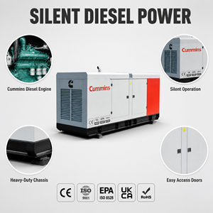 Generadores Diésel Súper Silenciosos de 50 kVA en Venta, Generador de 50 kVA - Product Image 6