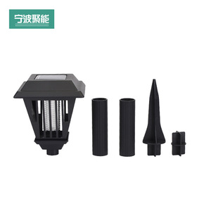 Lámpara Solar de Jardín LED, Luz Blanca y Morada, Mata Mosquitos, Impermeable, Lámpara de Césped con Energía Solar - Product Image 2