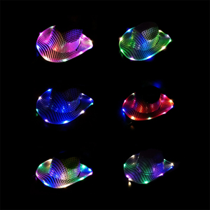 <span class=keywords><strong>Sombreros</strong></span> <span class=keywords><strong>de</strong></span> Vaquero con Lentejuelas Brillantes LED, Gorra Intermitente Luminosa para Hombres y Mujeres, para Carnaval, <span class=keywords><strong>Despedida</strong></span> <span class=keywords><strong>de</strong></span> <span class=keywords><strong>Soltera</strong></span>, Boda, Artículos para Fiestas - Product Image 5