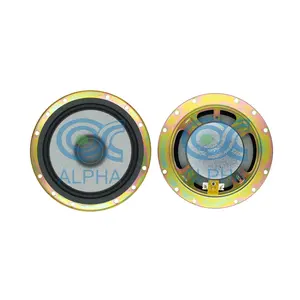 Haut-parleur de voiture rond de 6 pouces, 20 watts, gamme complète, haut-parleur de voiture, mp3, amplificateur audio, woofer pour Peugeot 206, ensemble d'amplificateur de musique