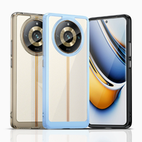 Étui de téléphone personnalisé TVCMALL antichoc en TPU+PC pour Realme 11 Pro 5G/11 Pro+/5G/Narzo 60 Pro 5G, protection arrière pour téléphone portable