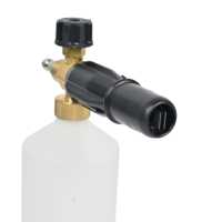 Canon à mousse réglable 1200 ml 3000 PSI avec 5 buses pour nettoyeur haute pression