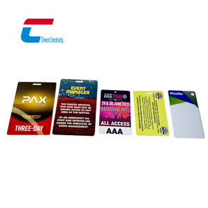 Cartes d'insigne d'identité personnalisées 213 lanière de carte d'insigne d'avion/d'employés avec porte-badge de carte d'identité - Product Image 6