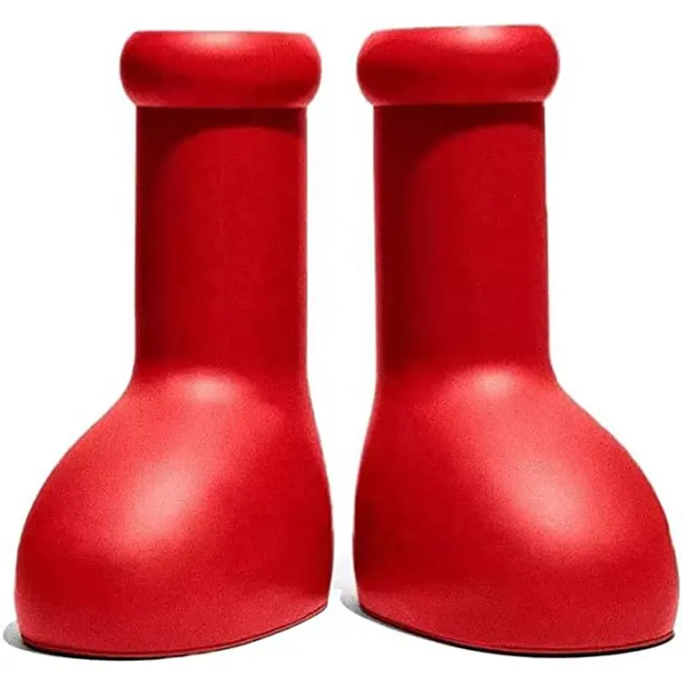 2023 New Creative Fashion Trend Rubber Big Red Boots