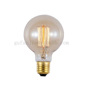 Ampoules G80 vintage <span class=keywords><strong>Edison</strong></span> à cage d'écureuil, à filament, dimmables, fournisseur chinois, lampe <span class=keywords><strong>Thomas</strong></span> <span class=keywords><strong>Edison</strong></span> - Product Image 3