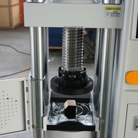 Máquina de Prueba de Compresión de Concreto de 2000kn, Controlada por Computadora, Electrohidráulica, para Pruebas de Resistencia a la Compresión del Concreto