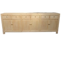 Chinese antique reclaimed pine wood new made sideboard