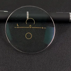 Proveedores de lentes de fábrica danyang 1,56 Lentes varifocales progresivas para anteojos de visión lejana y cercana 13/14/16 pasillo