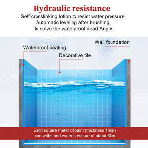 JS K11 Polymer Bê Tông Tầng Hầm Xi Măng Phòng Tắm Xây Dựng Tường Khác Dừng Rò rỉ Lớp Phủ Chống Thấm Nước Vật Liệu Sơn Không Thấm Nước - Product Image 6