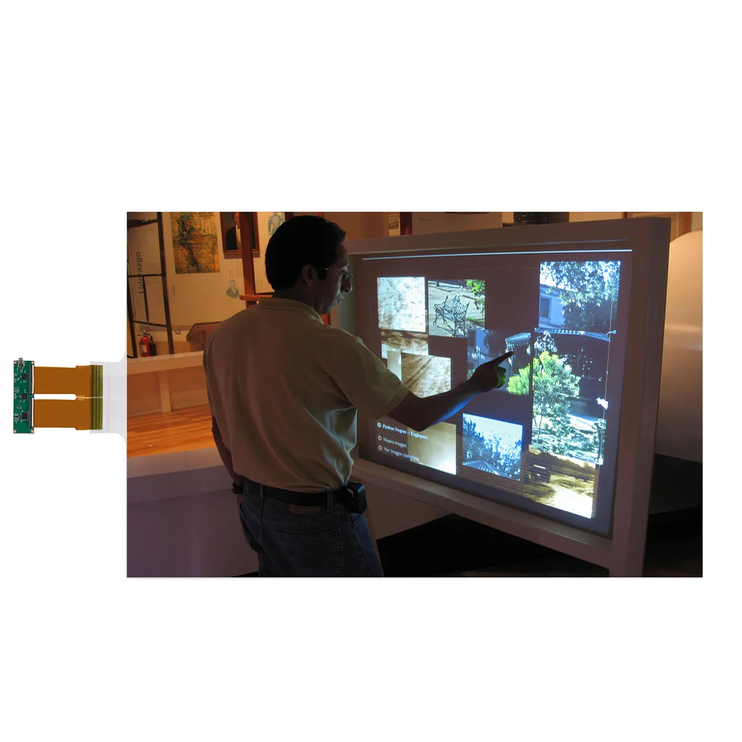 Пленка для сенсорного экрана с сенсорным экраном, прозрачная на заказ 17, 22, 30, 32, 42, 43, 50, 55, 60, 65, 75, 84, 100 дюймов