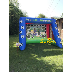 <span class=keywords><strong>Gioco</strong></span> Gonfiabile di <span class=keywords><strong>Calcio</strong></span> per Carnevale, Porta da <span class=keywords><strong>Calcio</strong></span> Gonfiabile per Tiri di Rigore, <span class=keywords><strong>Gioco</strong></span> di Tiro al Bersaglio - Product Image 2