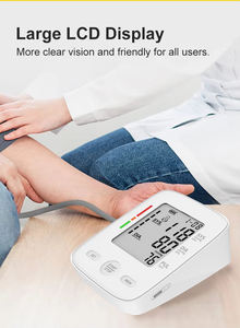 Casa portátil Esfigmomanômetro Digital Tensiômetro Braço Superior Elétrico Monitor De Pressão Arterial Automático Com Punho De Tamanho Grande - Product Image 3