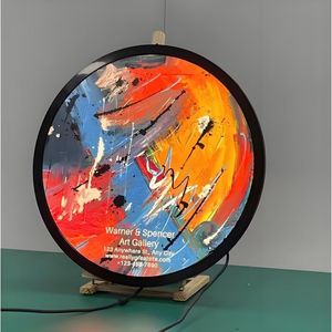 Pantalla LCD de alto brillo con forma personalizada al por mayor, pantalla circular duradera para publicidad, eventos al aire libre, hogar, oficina, edificio de taxis - Product Image 3
