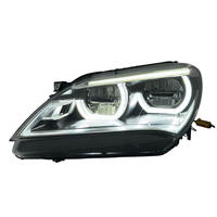 Pièce auto DBH pour BMW Série 6 F06, phare avant style Angel Eyes, jaune et blanc, double couleur, 2011-2013, vente flash, phare avant