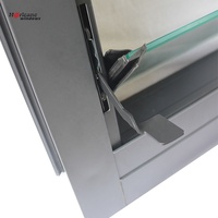 Stores à lamelles sur mesure en aluminium avec cadre en aluminium et verre fixe pour fenêtres à lamelles de maison