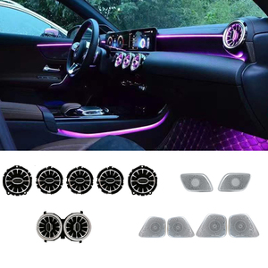 Kit d'éclairage d'ambiance 64 couleurs W177 pour Mercedes-Benz Classe A 2019-2023, ensemble de 4 lumières LED d'ambiance intérieures - Product Image 1