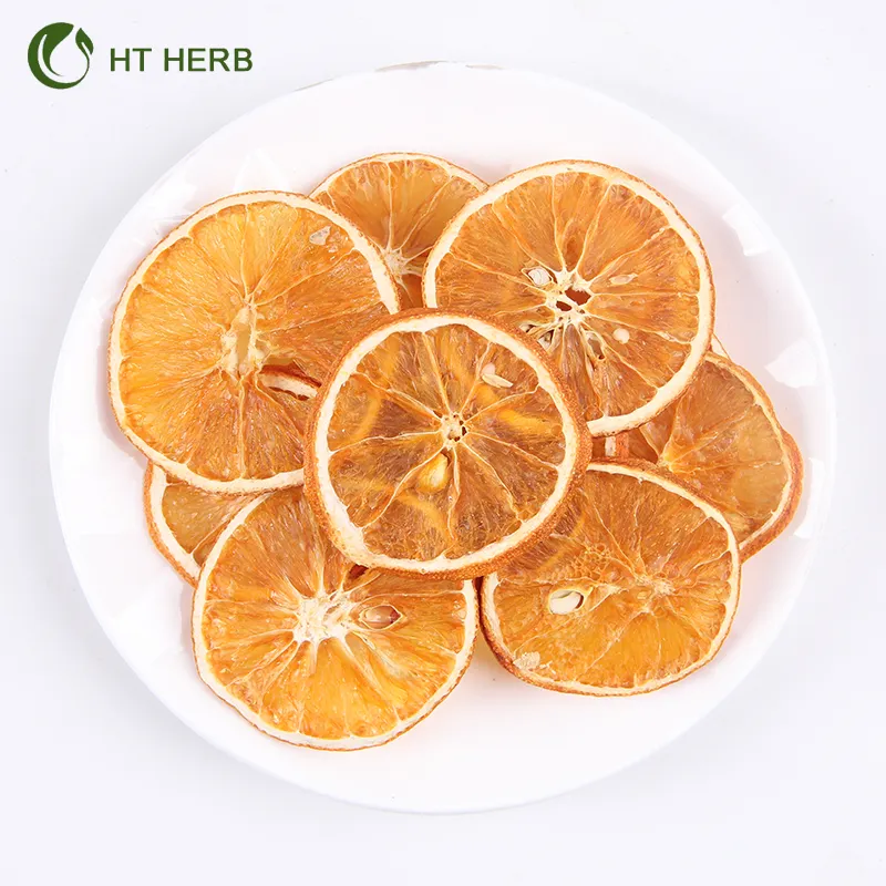 عالية الجودة الجلد الجمال غنية VC الحلو البرتقال المجفف شريحة شريحة فاكهة المجففة الجافة البرتقال الفواكه