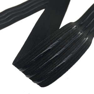 Không Trượt Gripper Trong Suốt Thẳng <span class=keywords><strong>Silicone</strong></span> In Đàn Hồi <span class=keywords><strong>Webbing</strong></span> Ribbon Band Cho Đi Xe Đạp Quần Áo Quần Short - Product Image 2