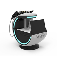Hot 7 in 1 Hydrodermabrasion Aqua Peel Small Bubble Facial Machine with Skin Analyzer for Deep Cleansing & Skin Rejuvenation