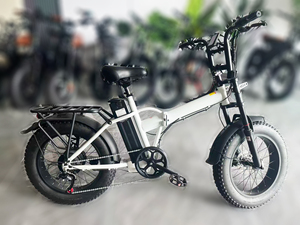 Vélo électrique pliable 750W mini 7 vitesses avec pneus larges et freins à disque - Solutions OEM/ODM pour les commandes en gros et l'emballage personnalisé - Product Image 2