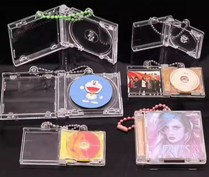 Album musical NFC avec puce NTAG213 13,56 MHz, mini CD en PVC, fonction Tap-to-Play, carte de visite musicale, fonctions de paiement, aimant de réfrigérateur - Product Image 2