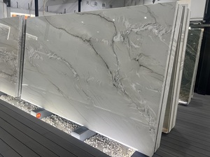 Piastrelle di pietra di marmo bianco quarzite brasiliana di cristallo <span class=keywords><strong>Le</strong></span> Mont <span class=keywords><strong>Blanc</strong></span> di alta qualità - Product Image 5