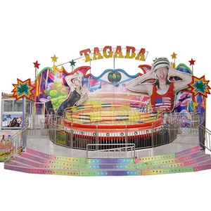 Atracciones de Parque de Diversiones, Juegos Mecánicos Disco Tagada, Juegos Mecánicos Extremos Disco para Venta - Product Image 1