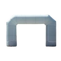 Arche gonflable étanche personnalisable multicolore avec option de batterie rechargeable, taille sur mesure pour course de marathon