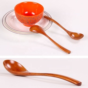 Set di cucchiaini da tè in legno antico da 18,5 cm per caffè, condimenti, miele, cucina e servizio a tavola, all'ingrosso - Product Image 6
