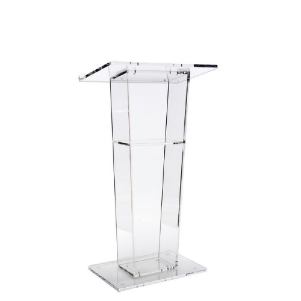 clear acrylic lectern podium,clear plastic church podium