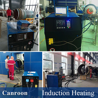 Máquina de calefacción por inducción refrigerada por aire 145KW para aplicaciones de calefacción