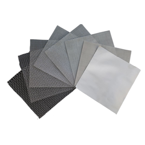 Fournisseur direct d'usine chinoise : Tissu en maille métallique tissée en acier inoxydable 304/304L/316/316L, maille 180x180, norme AISI, pliage et découpe - Product Image 1