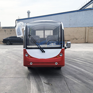 Carro de golf eléctrico clásico de lujo, autobús turístico, personalizado, de 8-23 asientos, mini restaurante eléctrico de acero, venta directa de fábrica - Product Image 2