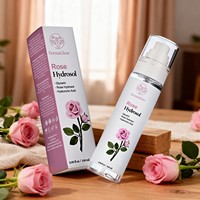 Brume Tonique Visage Hydratante et Apaisante à l'Eau Florale de Rose Fermentée et à l'Acide Hyaluronique, Légère, Rafraîchissante et Adoucissante pour une Peau Éclatante