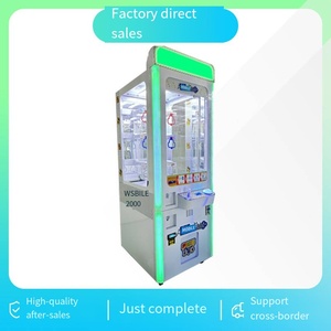 Popular marca que funciona con monedas Lucky Key Children's Lo Magic Golden Finger Claw Machine con Push Hand - Product Image 3